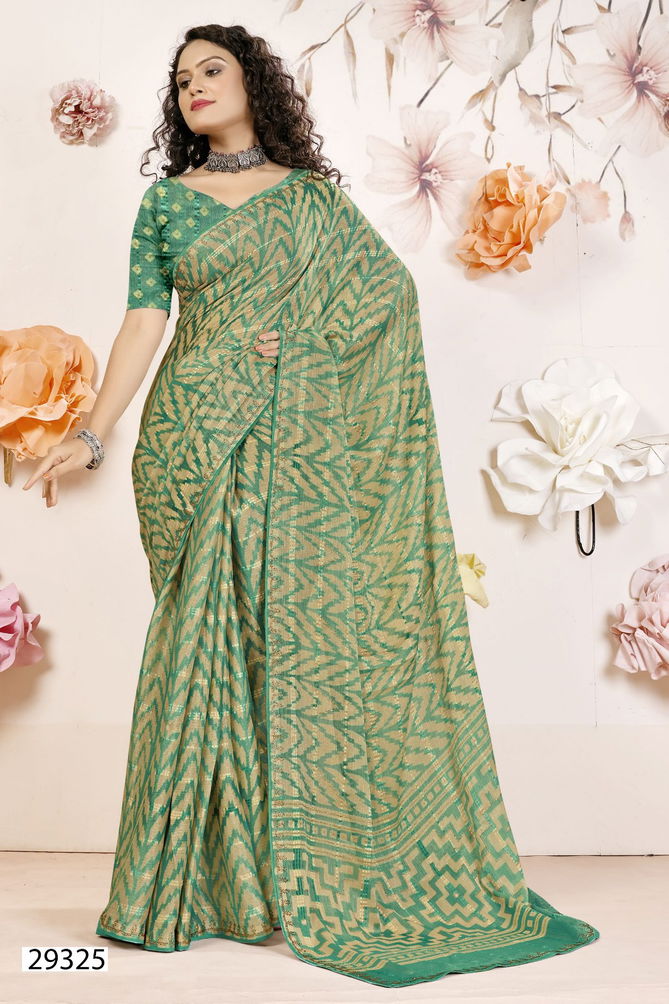 Rosemary By Vallabhi Swarovski Brasso Sarees Wholesale Shop In Surat